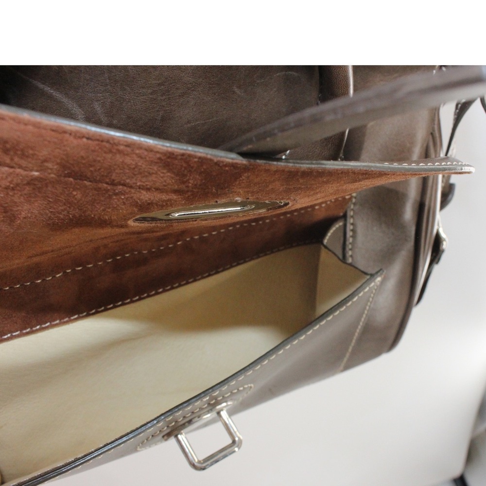 Dooney & Bourke Satchel Handbag Leather Crossbody Brown - Picture 9 of 16
